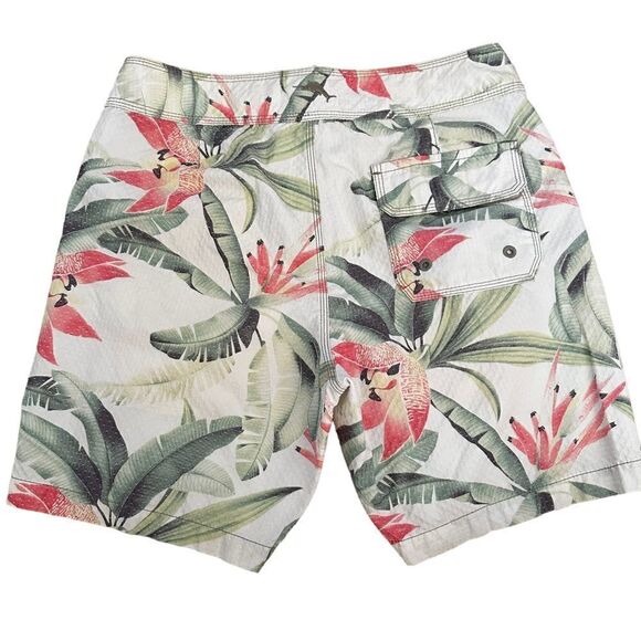 Tommy Bahama ~ Mens Relax Swim/Board shorts ~ Tropical print ~ pockets ~size 32 - Picture 7 of 11